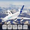 Weili XK A120 Airbus A380 Three Channel Realistic Aircraft Rear Push Dual Power Glider Model Aircraft Toy Simulation Children