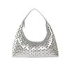 2025 Summer Luxury Vintage Underarm Bags Pu Leather Rivet Shoulder Bags Large Capacity  Commuter Travel Shoulder Bag