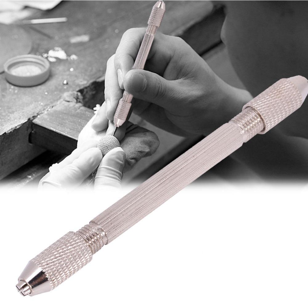 Metal Construction Hand Drill Bit Double End Design Double End Drill  Carving Work