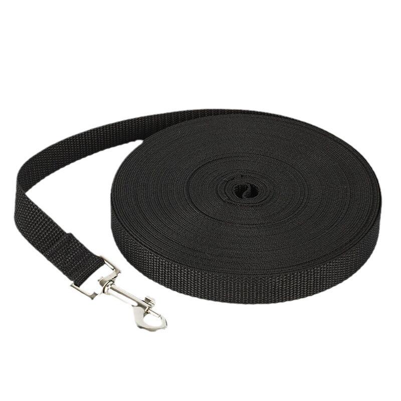 

Pet Supplies Traction Rope Nylon Dog Leash Dog Leash Pet Rope Dog Explosion-proof Large Dog 3M чёрный