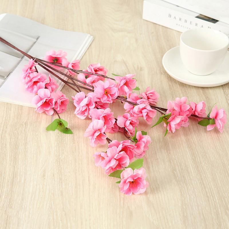 

Fake Silk Flower Artificial Flowers Bouquet Wedding рожевий