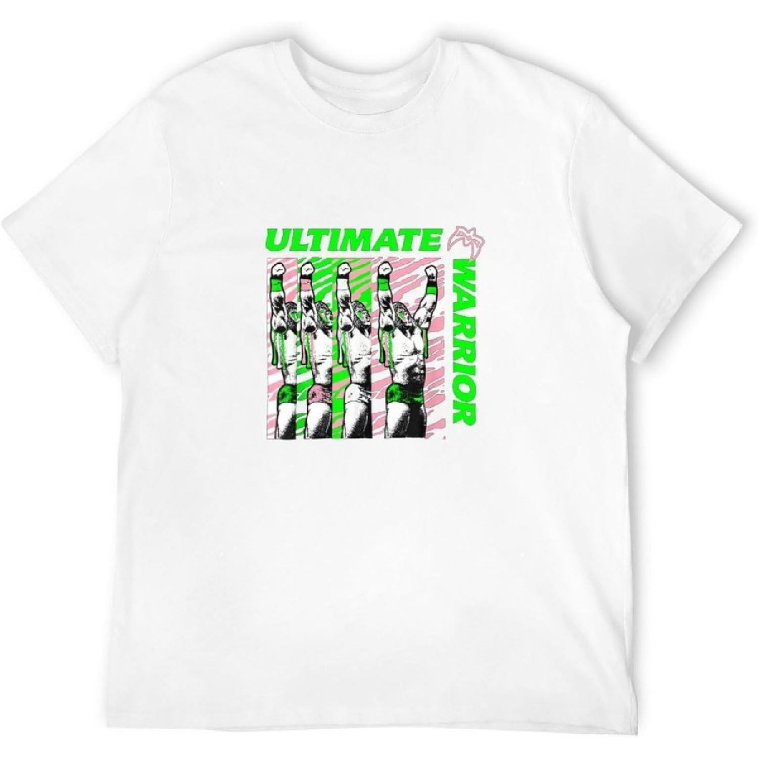 AOXINDA Ultimate Warrior Purple Retro T-Shirt T-Shirt White XXXXXL белый