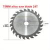 7pcs/Set 75mm Cutting Disc 3Inch Grinding Wheel Metal Woodworking Stone Marble Cutting Grinding Saw Blade for Mini Angle Grinder