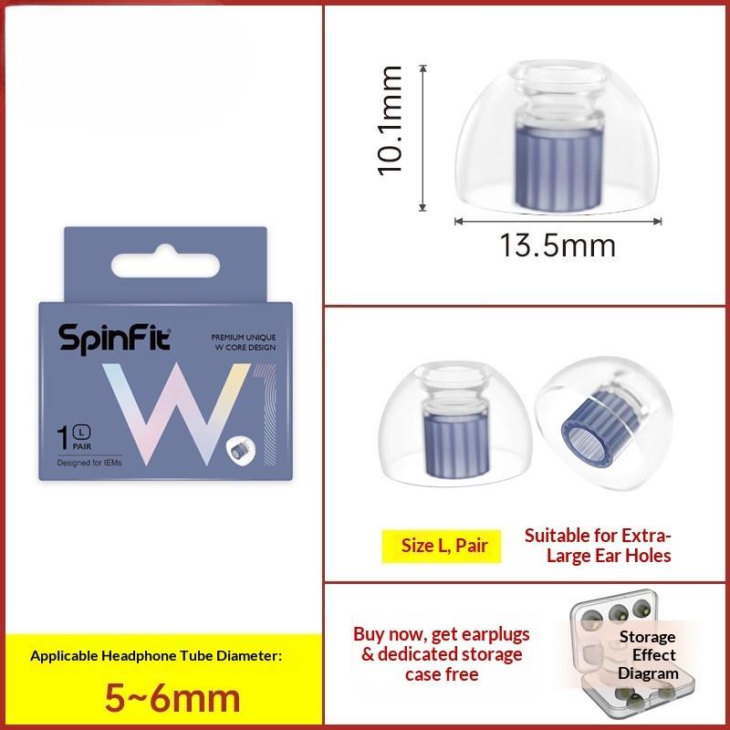 SpinFit W1 In-Ear Headphone Silicone Ear
