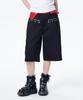 Leoninghai 15 Applique Bermuda Shorts [Black]