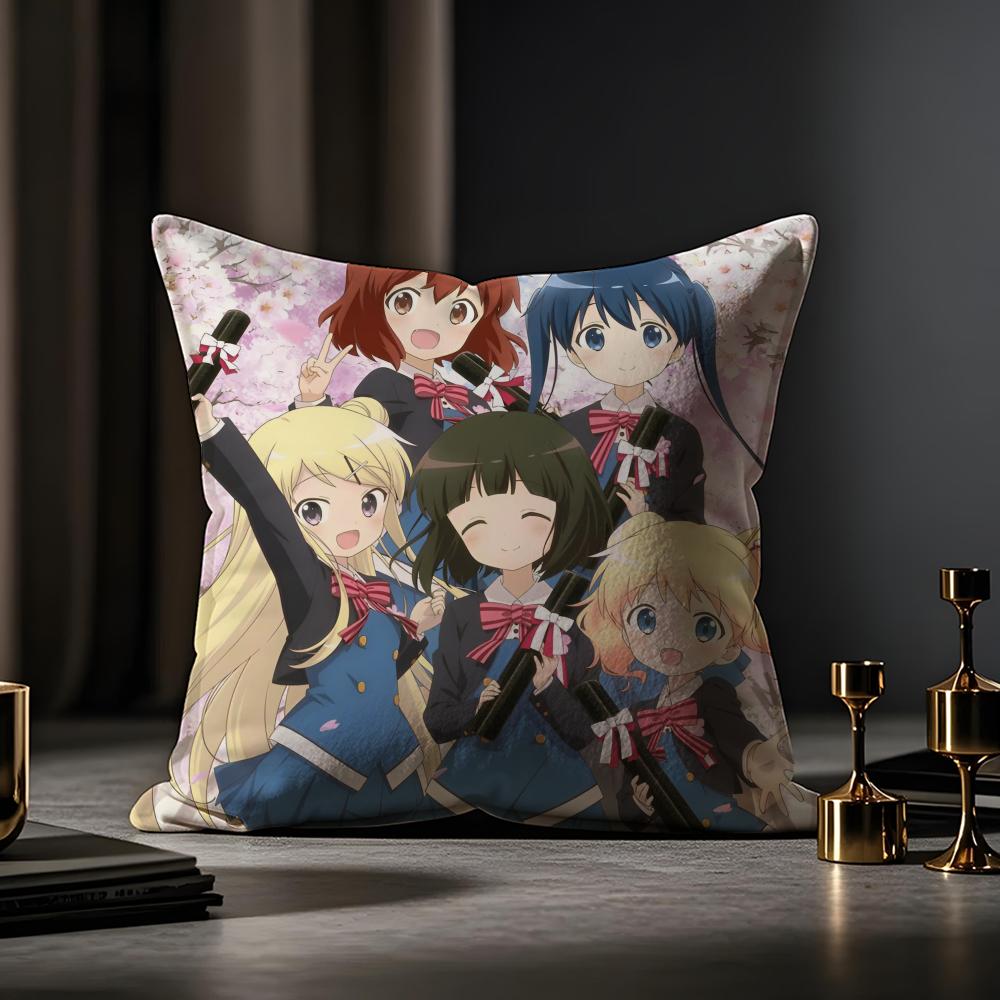 

KujoKaren Cushion Cover Anti-dustmite Pillowcase Invisible Zipper Silky Short Plush Sofa Cushion Cover 30X30cm