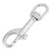 316 Stainless Steel Single Head Hook Swivel Eye Snap Scuba Diving Accessory
