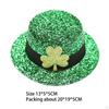 Festive Green Hat Hair Clip for St. Patrick's Day Celebration