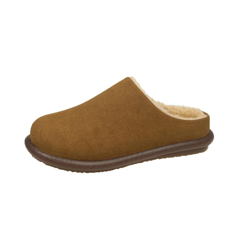 Fashion Women Slippers New Thick Sole Indoor Couples Slippers Winter Household Warm Fluffy Slippers Plush Home Cotton Shoes Slides Women