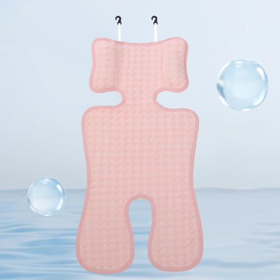 Pernuță scaun pentru cărucior Protecția capului Design confortabil Respirabil Absorbant Gheață Mătase Mașină pentru copii