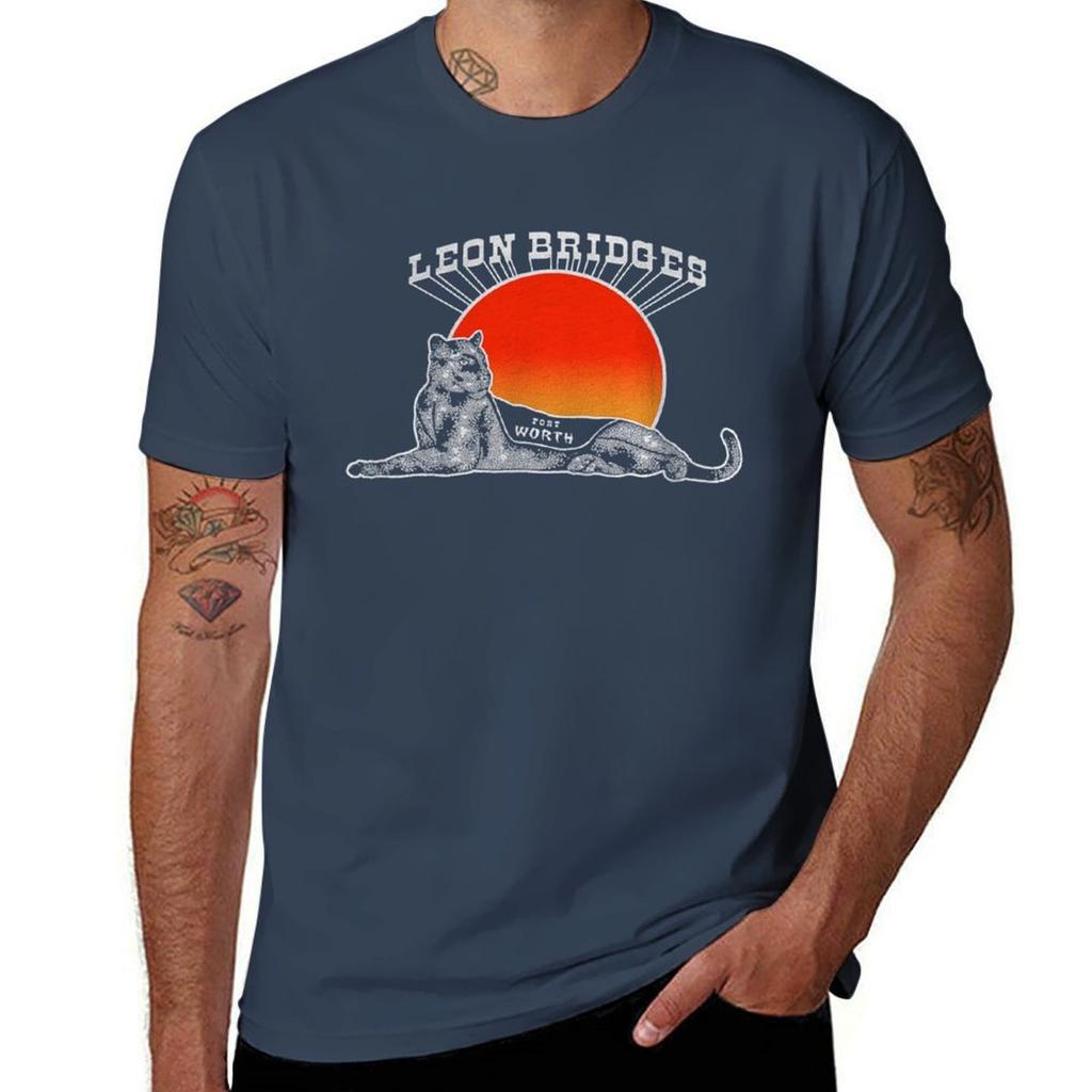 Fourbri New Leon Show Bridges Good World Tour 2020 Tshirt Work Wear Short Sleeve Tshirt