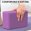 Bloques de Yoga Fitness Bloques de Espuma de Alta Densidad Equipamiento de Soporte para Pilates Bloques de Entrenamiento para Estiramientos y Modelado Cojines de Soporte