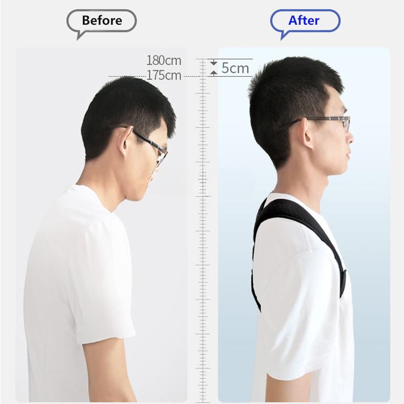 Back Posture Correction Belt Hunchback Prevention Correction Of Sitting Posture Unisex Breathable Body Shaping Support Braces