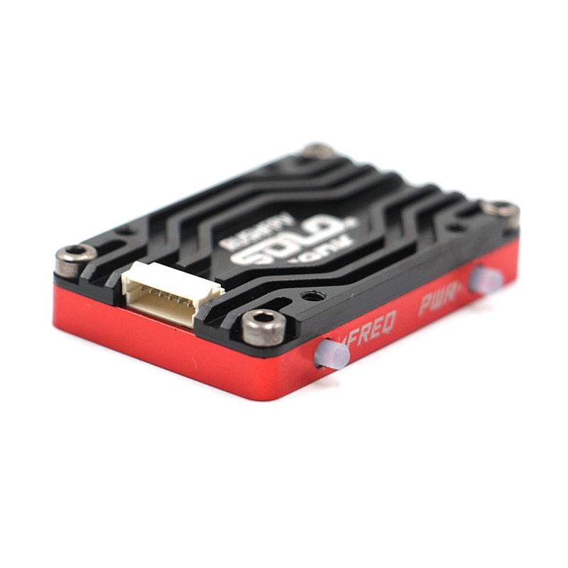 RUSH Solo Tank 5.8G VTX Video Transmitter CNC Shell 1.6W High Power Built-in Microphone Heat Dissipation Structure For RC FPV