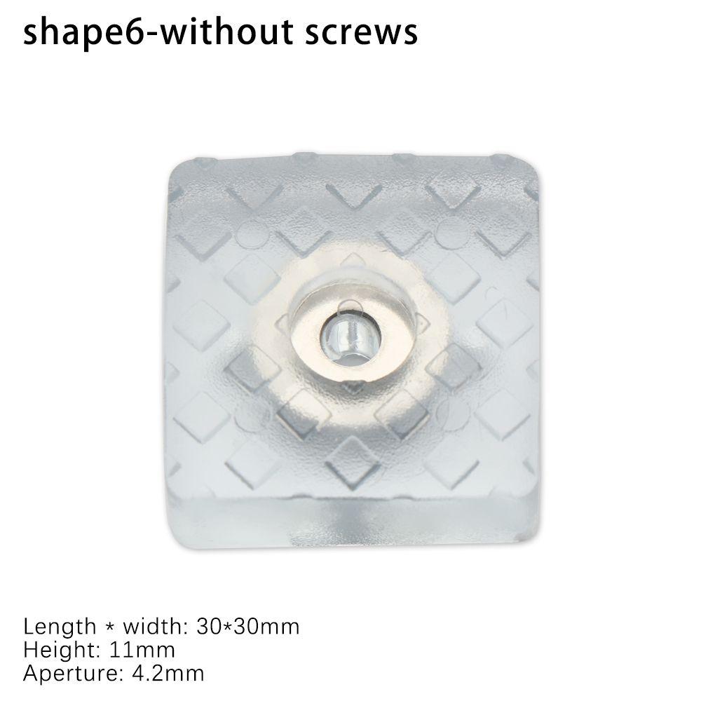 

Нескользящие чехлы Бесшумная защита пола Ножки для мебели Резиновые ножки для мебели Ножки для стола и стула Колпачки shape6-without screws