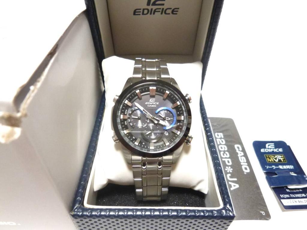 CASIO EDIFICE Solar Radio Controlled in EQW-630JDB-1AJF Watch