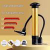 Universal Mini High-Pressure Air Pump for Basketball, Football, Bicycle - Multi-Function Inflator with Needle
