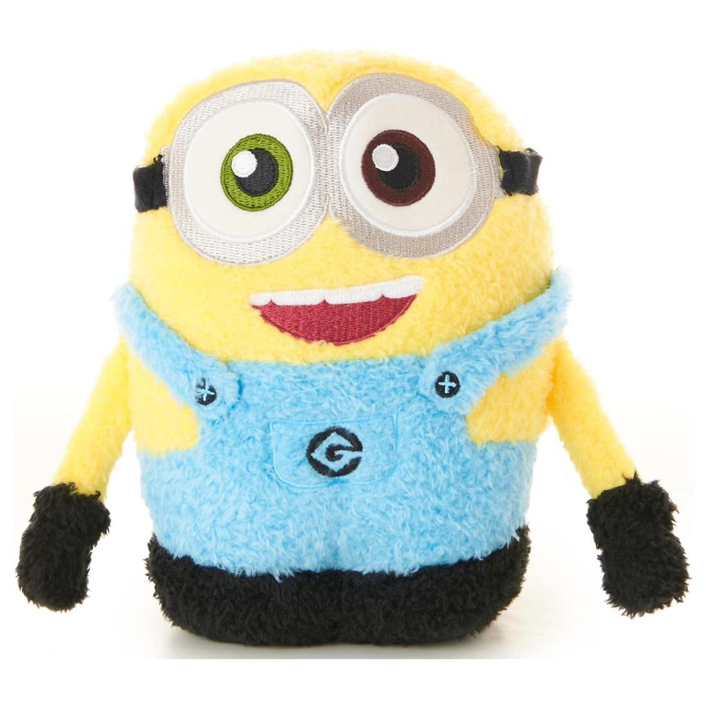Minions Fluffy Plush Toy S Bob 17cm - (approx. tall)