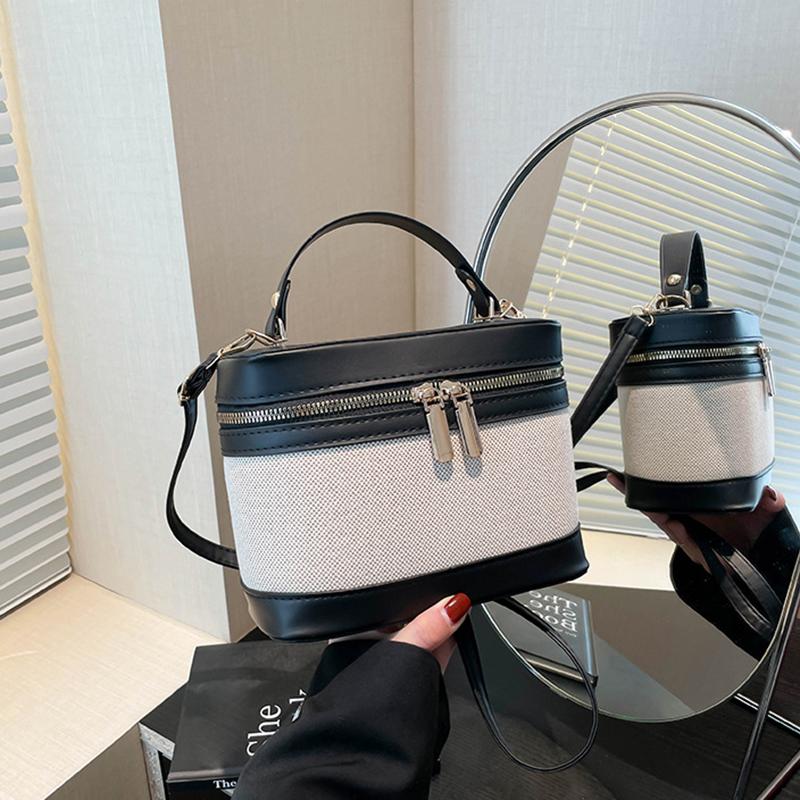 Fashion Round Bucket Bags For Women's Daily Used, Leopard Pattern Crossbody Shoulder Bag For Commuting, Casual Ladies Handbags