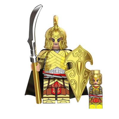 Figura de Blocos de Construção Guerreiro Elfo Brinquedo Infantil