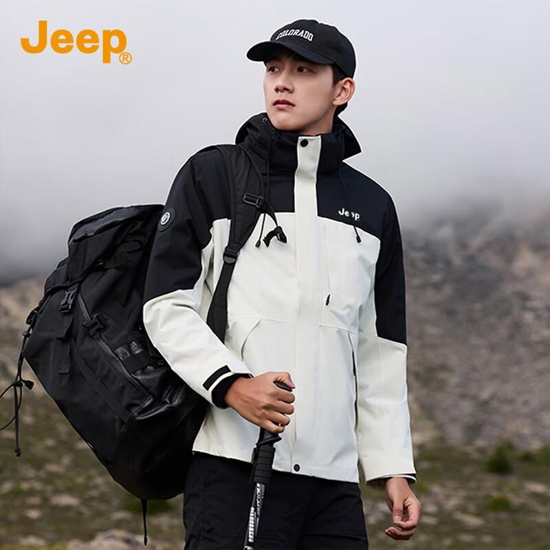 JEEP Men's 3-in-1 Outdoor Waterproof Jacket