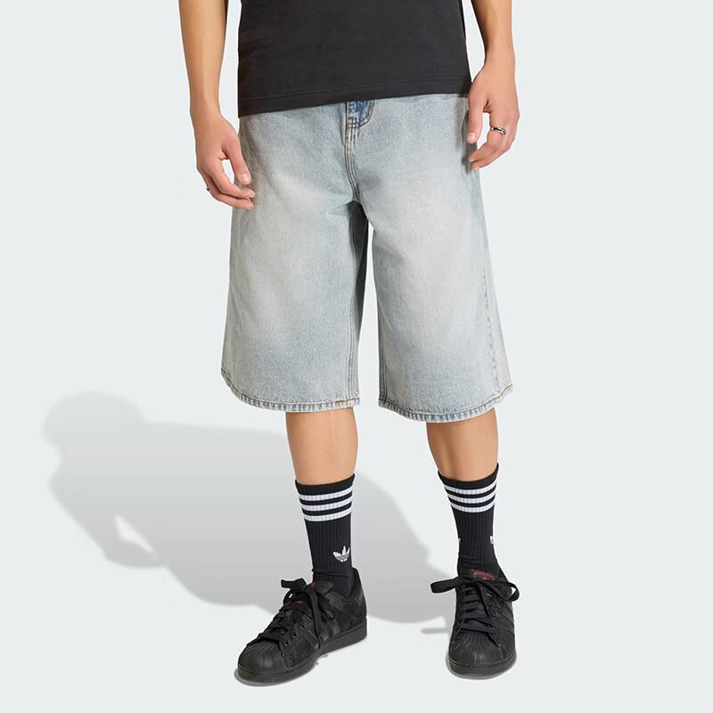 Adidas Men s KE0133 Casual Loose Denim Shorts 32