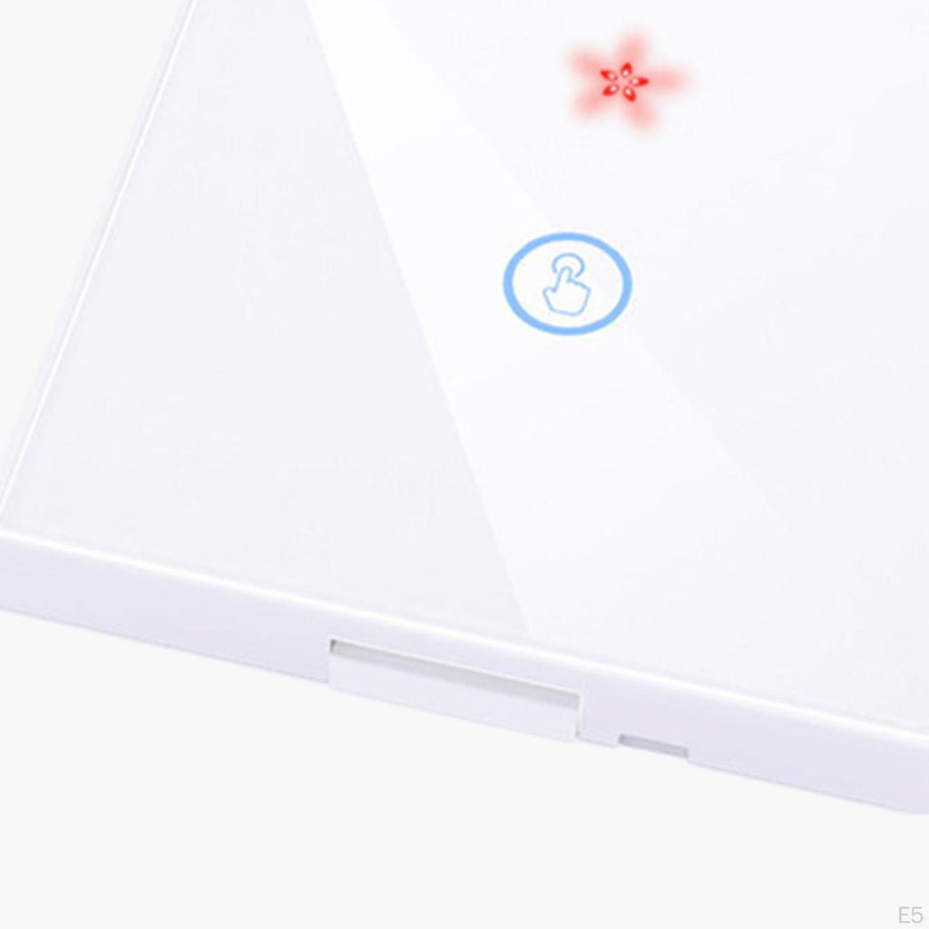 Touch Switch Connection 4 Modes Voice Control Scratch-Resistant Tempered for Home Bedroom Bed