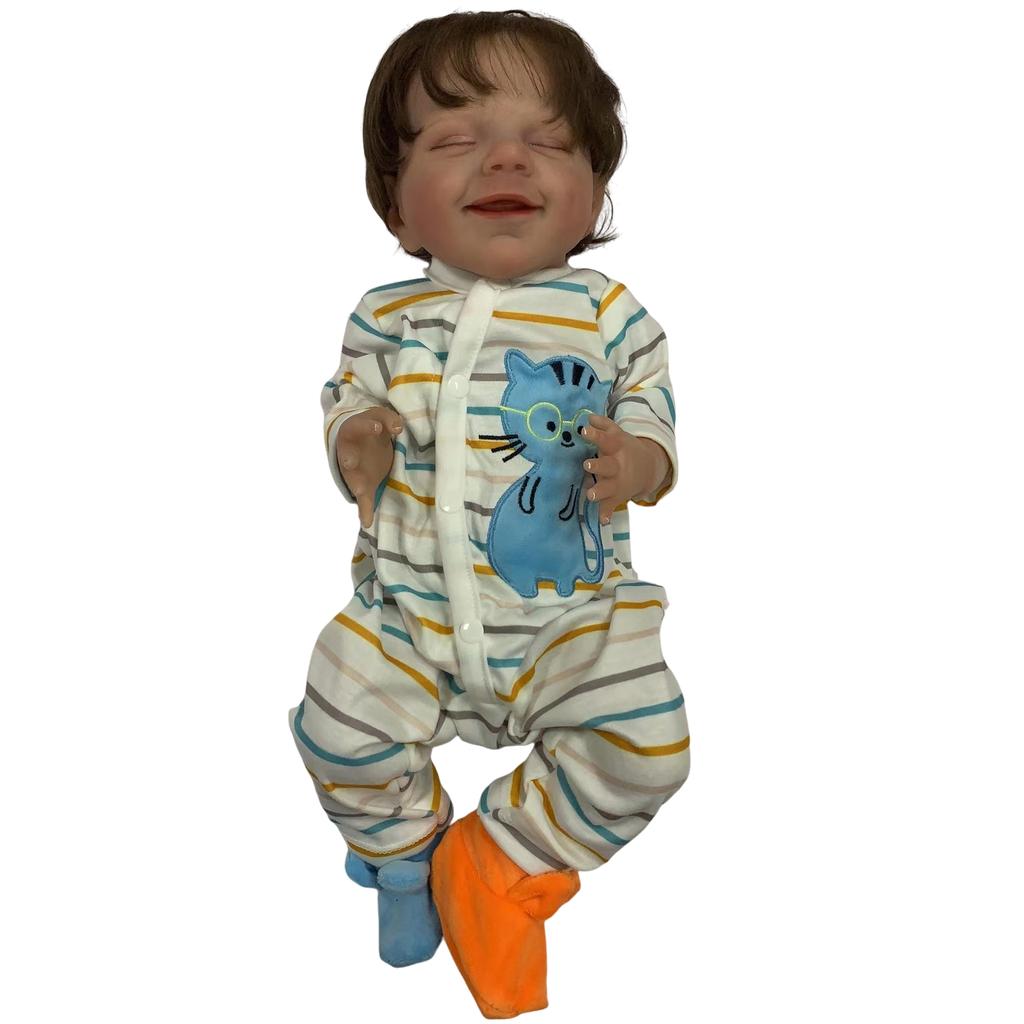 18 Inch Real Life Baby Dolls Silicone Full Body Girl Realistic Baby Dolls That Look Real Girls Silicone Baby Reborn Dolls Silicone