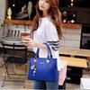 2023 Korean Style Fashion Handbag Bell Shoulder Bag Pu Material Large Size