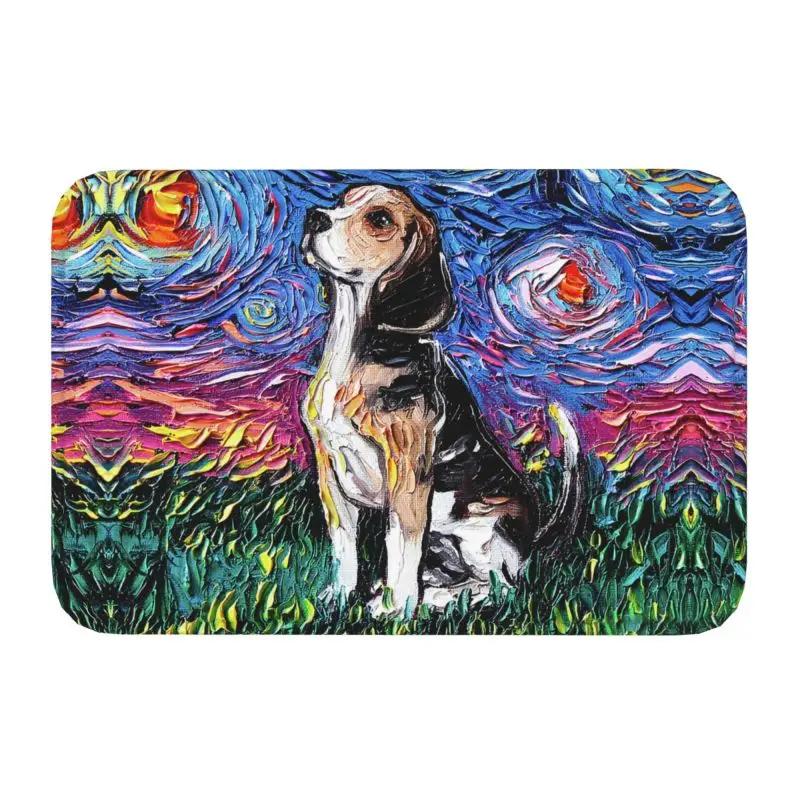 

Custom Red Cocker Spaniel Starry Night Doormat Non-Slip Entrance Bath Kitchen Floor Door Mat Pet Dog Lover Toilet Carpet Rug 40x60cm
