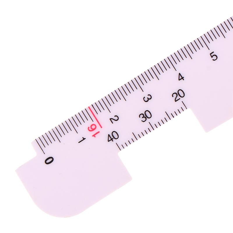 Pd Optometric Ruler Measure Pupil Distance Eye Ophthalmic Tool Eye Occluder For Vision Test Eye Care Soft Straight Ruler