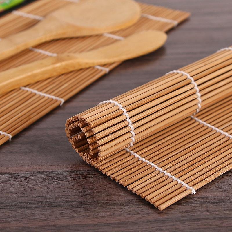 13pcs/set Sushi Maker Set Bamboo Rice DIY Sushis Making Kits Roll Cooking Tools Chopsticks Spoon Sushi Blade Sushi Curtain