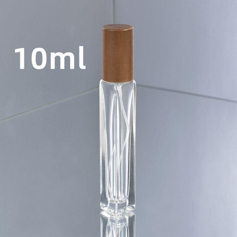 New Travel Portable Sample Wooden Lid Perfume Sub-Bottles