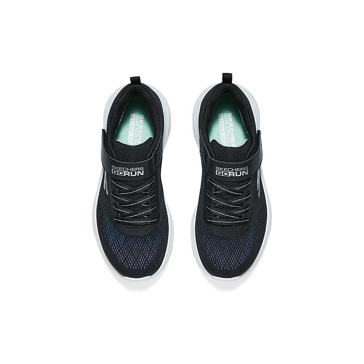 Skechers Kids Lightweight Breathable Non-Slip Durable Low-Top Running Shoes Kids sneakers Black 303922L-BKMT