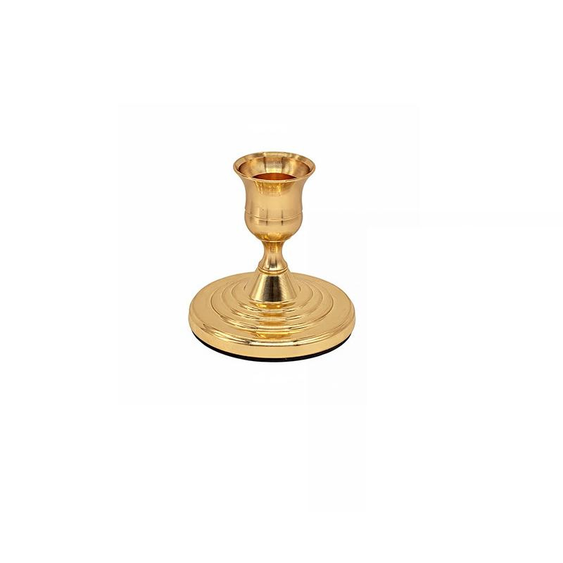

Vintage Decorative Iron Candlestick Gold Silver Taper Candle Holder Christmas Birthday Party Wedding Dinner Table Centerpiece B золотой