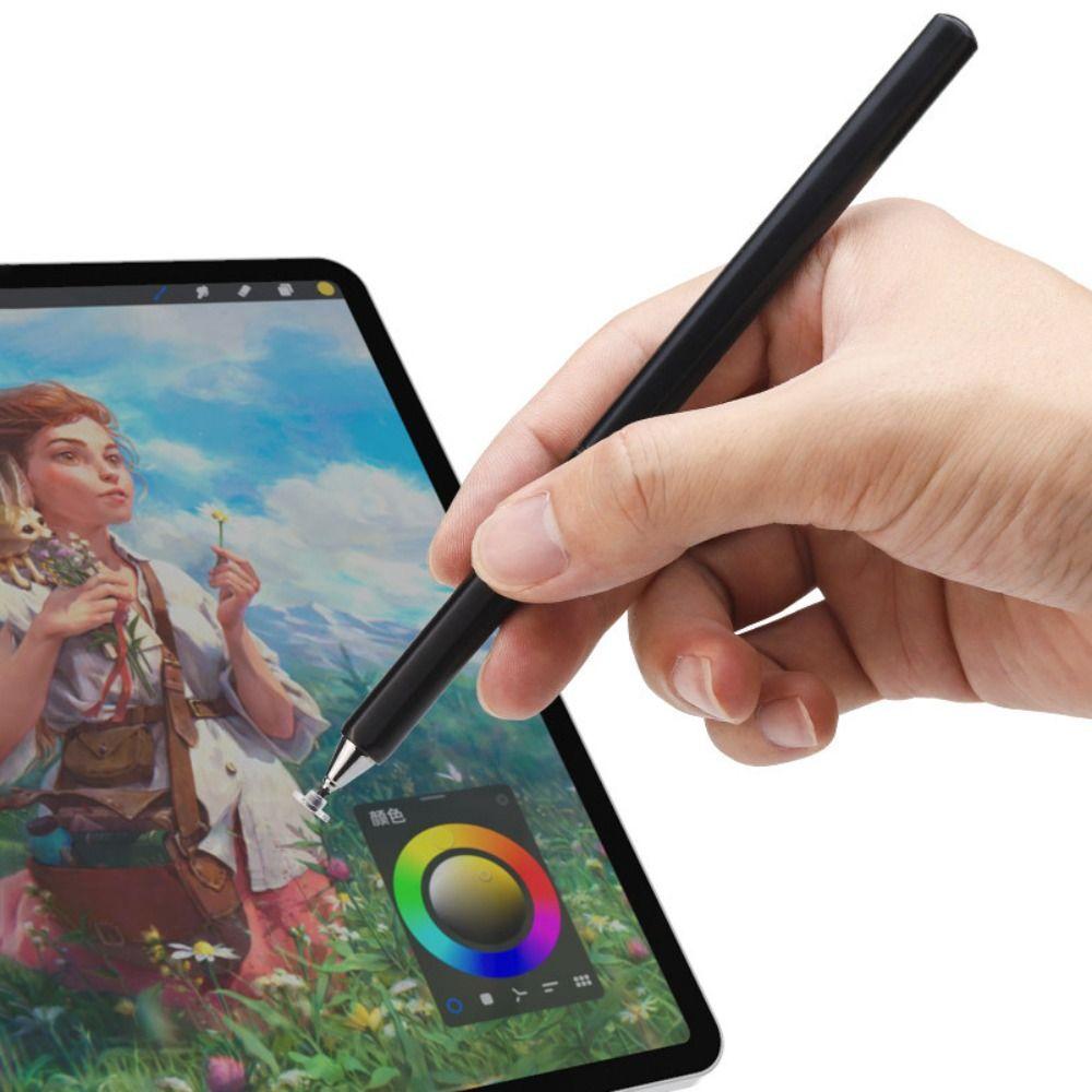 Replaceable Stylus Pen Transparent Disc Tip Capacitive Touch Pencil Professional Touch Screen Pen