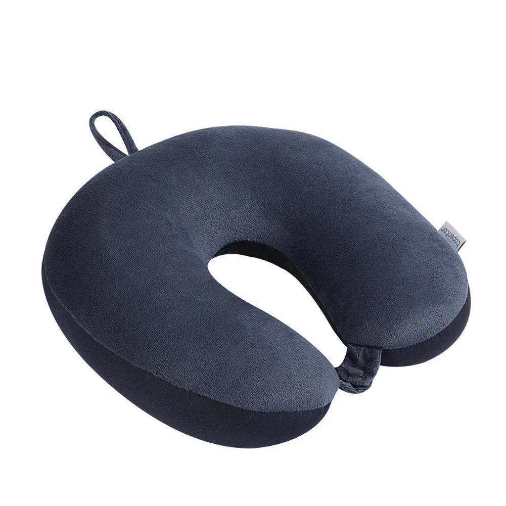 U Shape Pillow Foam Particles Slow Rebound Filler Outdoor Travel Airplane Car Nap Neck Pillow Neck Pillow Home and Garden Pillow
