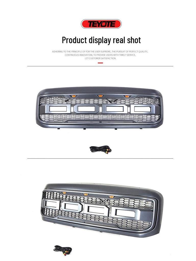 Ford F250 Grille & Bumper Face Modification (1999-2004) - Export Model