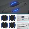 8x Reflective Car Door Handle Scratch Protector Cover Sticker Pads Accessories
