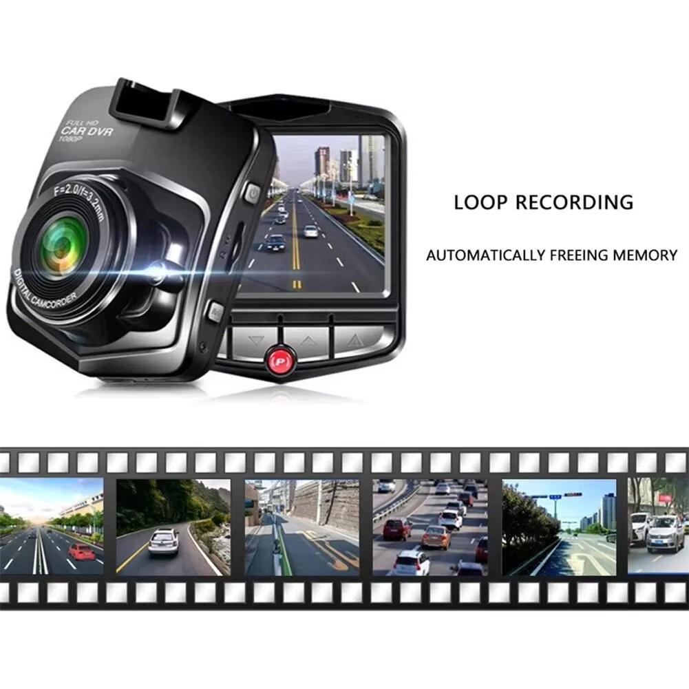 HD 1080P Dash Cam, Car DVR Camera Recorder with Night Vision, G-Sensor, Loop Recording, Parking Monitor, Wide Angle Lens for Veh