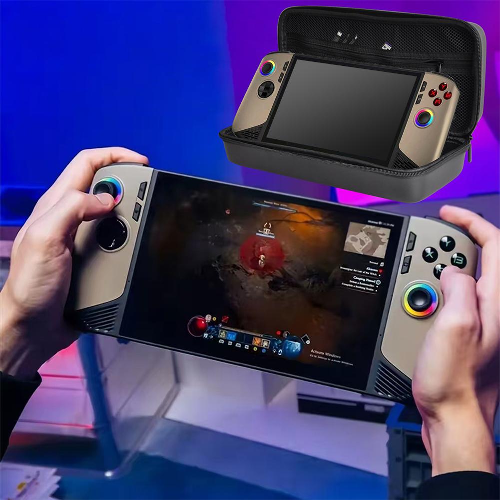 EVA Tragbare Aufbewahrungstasche Stoßfeste Harte Reisekoffer Kratzfester Harter Schalenkoffer für MSI Claw 8/für MSI Claw 8 AI+ Spielkonsole