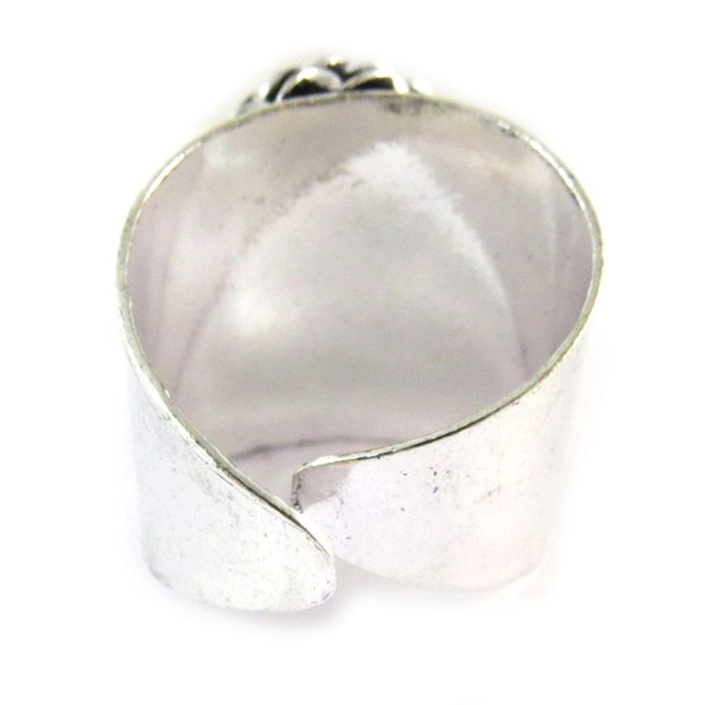 Les Trésors De Lily [N8124] - Inel Creator 'Navajos' negru argintiu