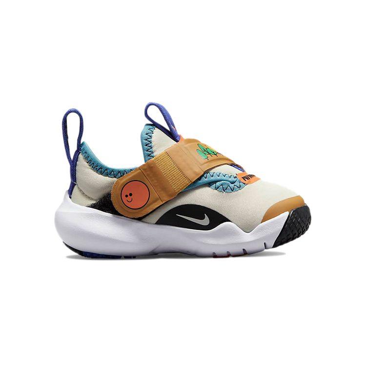 Nike Flex Advance BT Abrasion Resistant Breathable Support Low top Running Shoes Orange Yellow Infant And Toddler DO2349-047