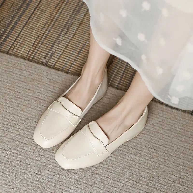 Fashion Square Heels Woman Pumps With Medium Formal Shoes for Women Non Slip Quick Delivery On Offer Popular Sale Promotion Casual