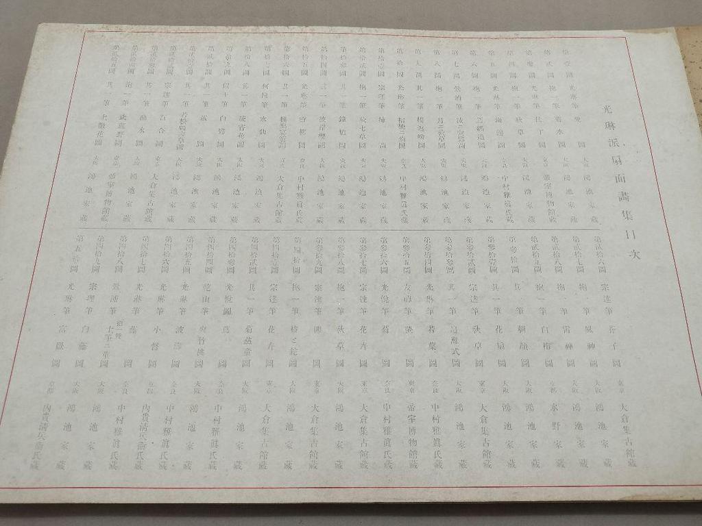 [USED] Korin School Fan Paintings, Kyoto Shoin, Large-format Album, Ogata Korin