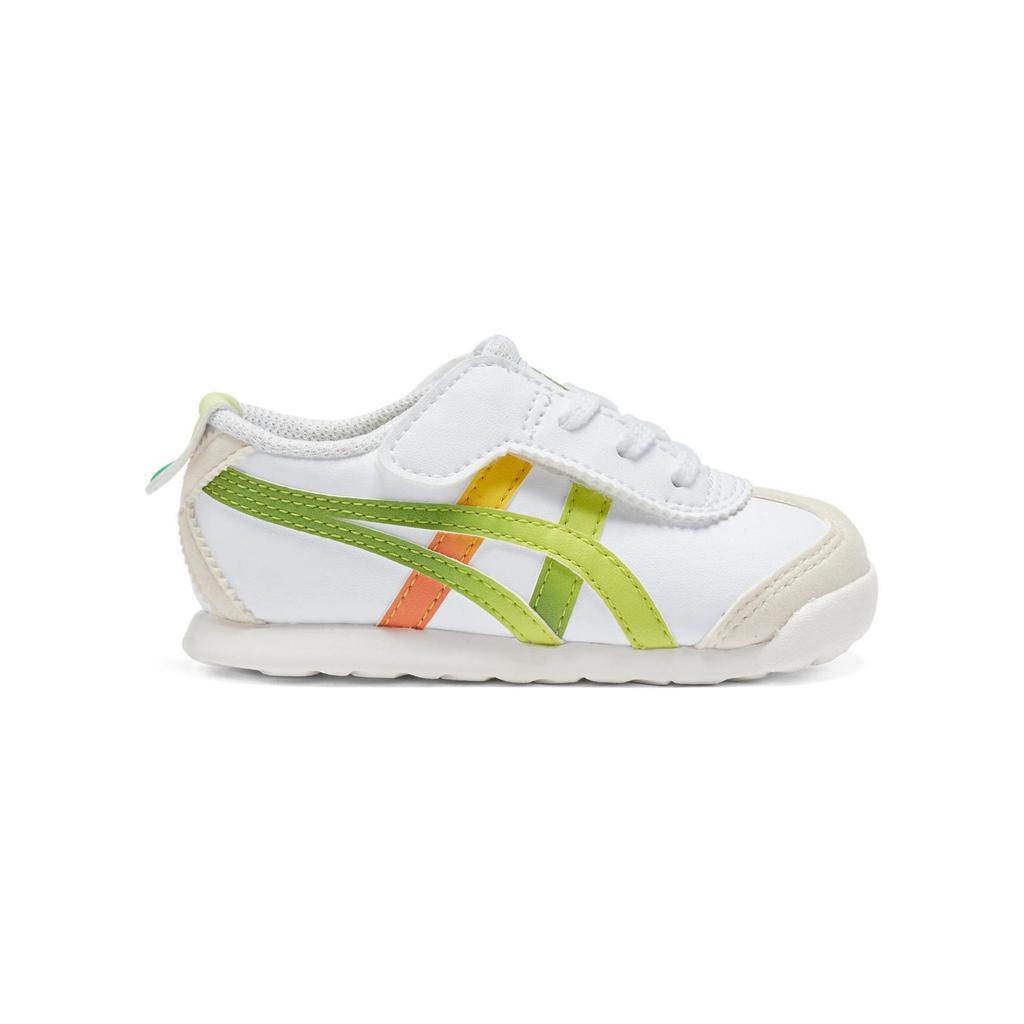 ONITSUKA TIGER Mexico 66 Non-Slip Low-Top Walking Shoes Baby Shoes White Green 1184A218-100