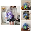 Lilo Stitch Plüsch Cartoon Rucksack für Mädchen mit Reißverschluss und Tasche für Reisen