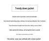 Betu Women's 2025 Winter Korean Casual Color-block Down Jacket