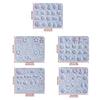Silicone Mold Kit for Artistic Earrings Ear Pendant Silicone Molds Epoxy Mould