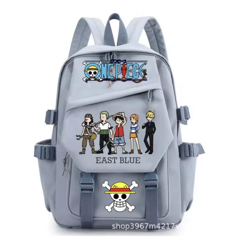 ONE PIECE High School Junior High School Student Elementary School Bag Luffy Fashion Trend Large Capacity Teen Backpack